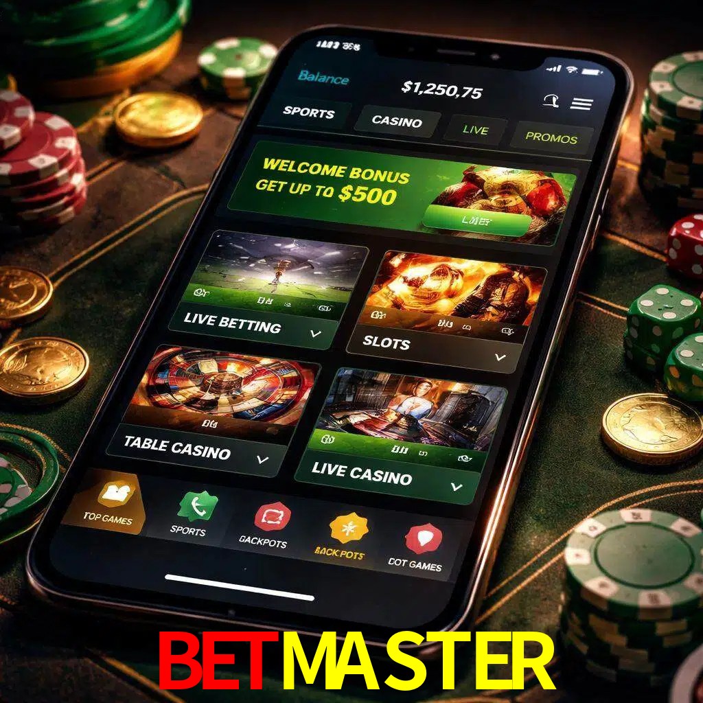 Diseño de juegos móviles BETMASTER para usuarios en México